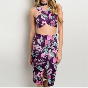 2 piece skirt set